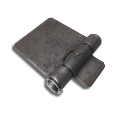 Replacement hinge for hooklift bins